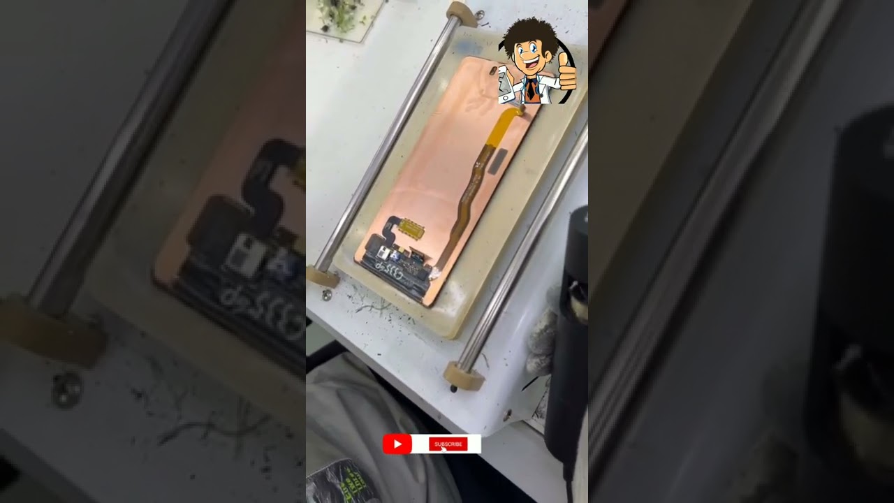How to separate glass from lcd ||glass replacement by UNION REPAIR