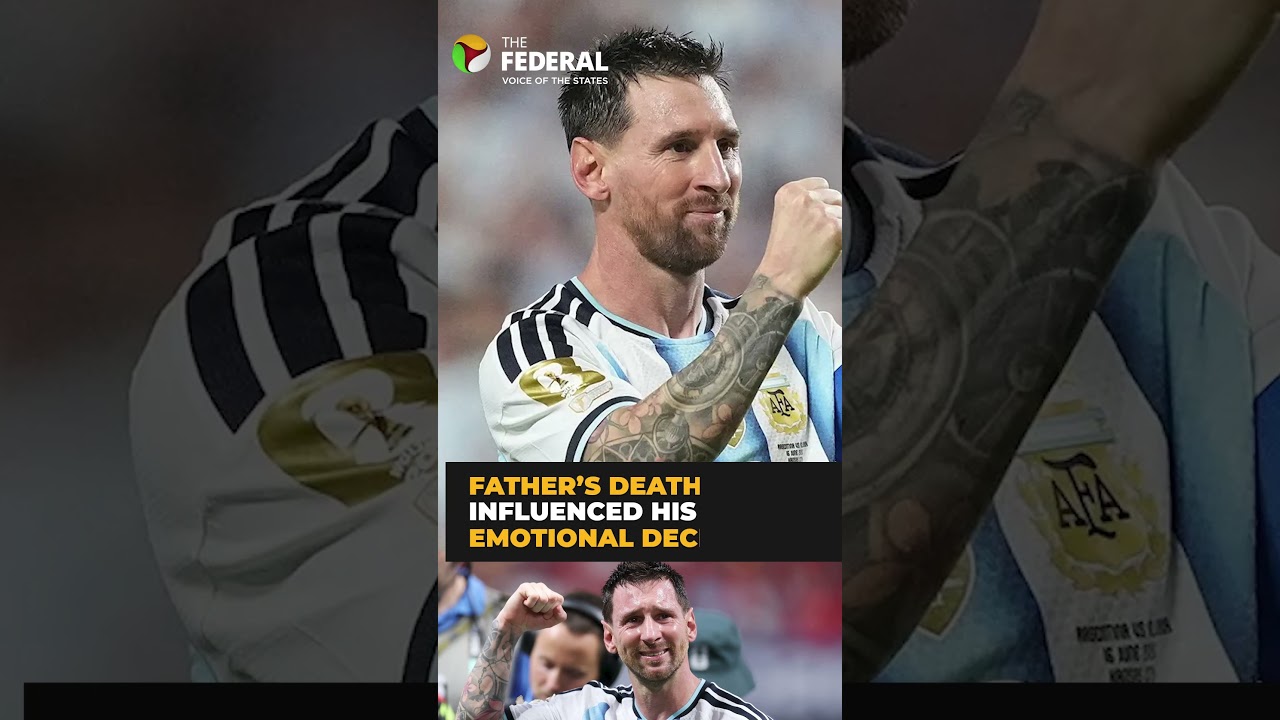 Lionel Messi announces retirement, releases emotional statement | Argentina | Football | #shorts