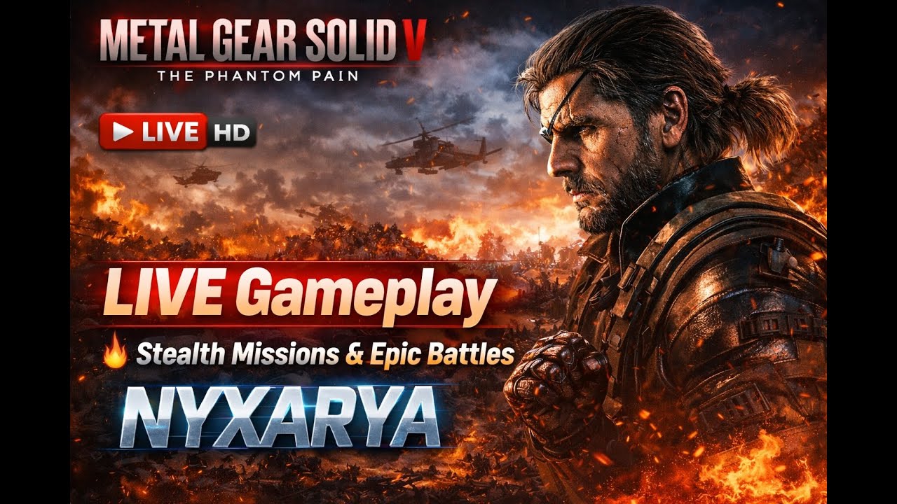 Another Late-Night Metal Gear Solid V Stream — Short Session, Chill Vibes