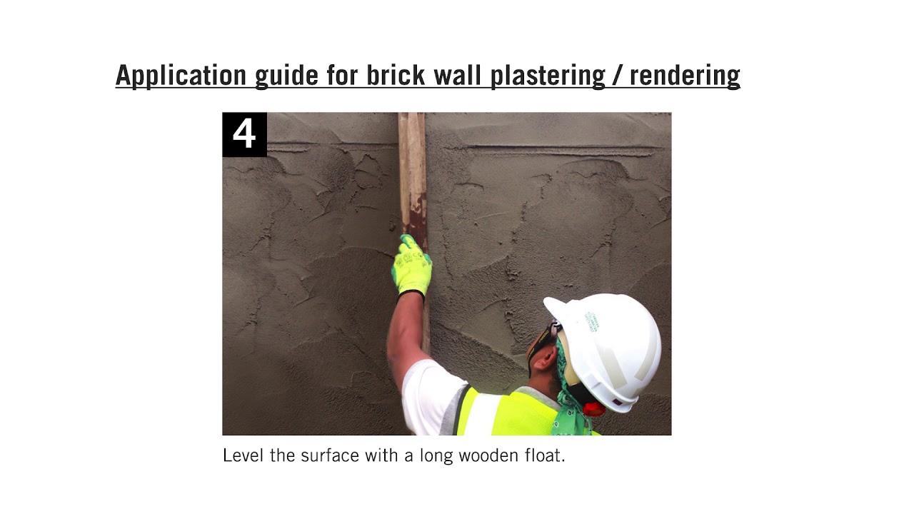 Lafarge Prosolutions - Application Guide for Plastering & Rendering