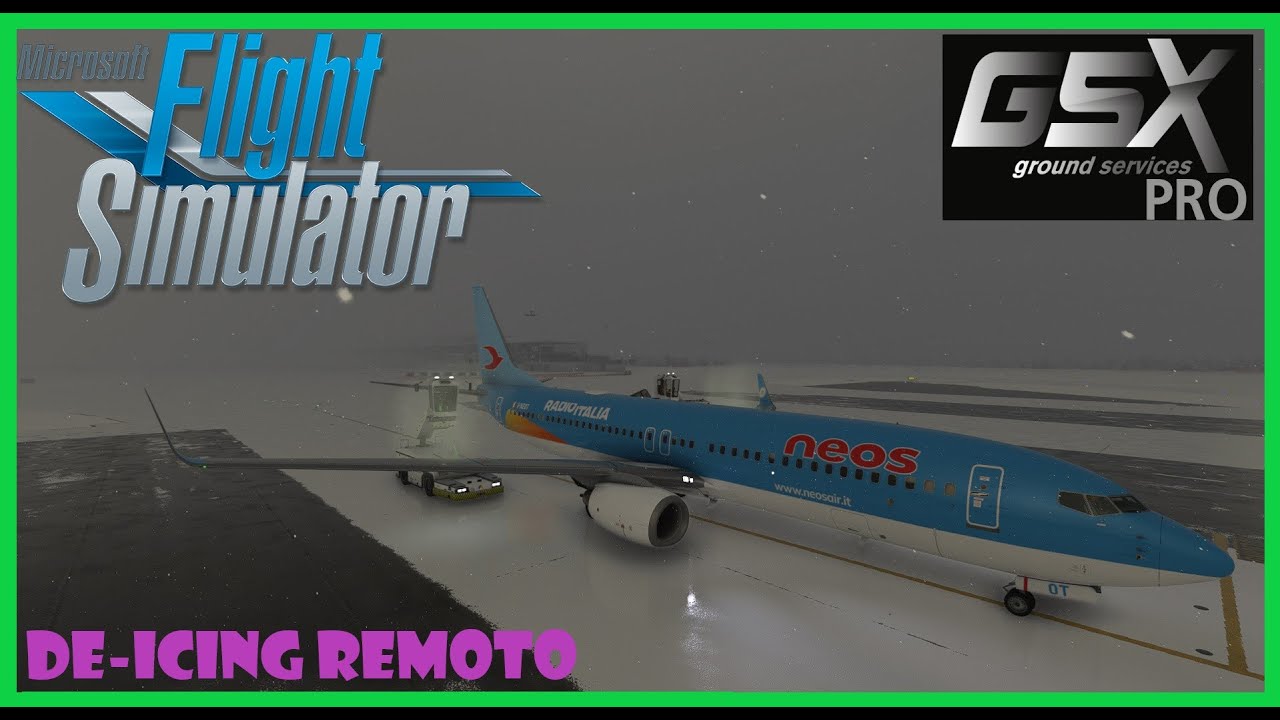 ❄️ GSX MSFS 2020 Tutorial en Español #3 De-Icing Remoto 2023 👌