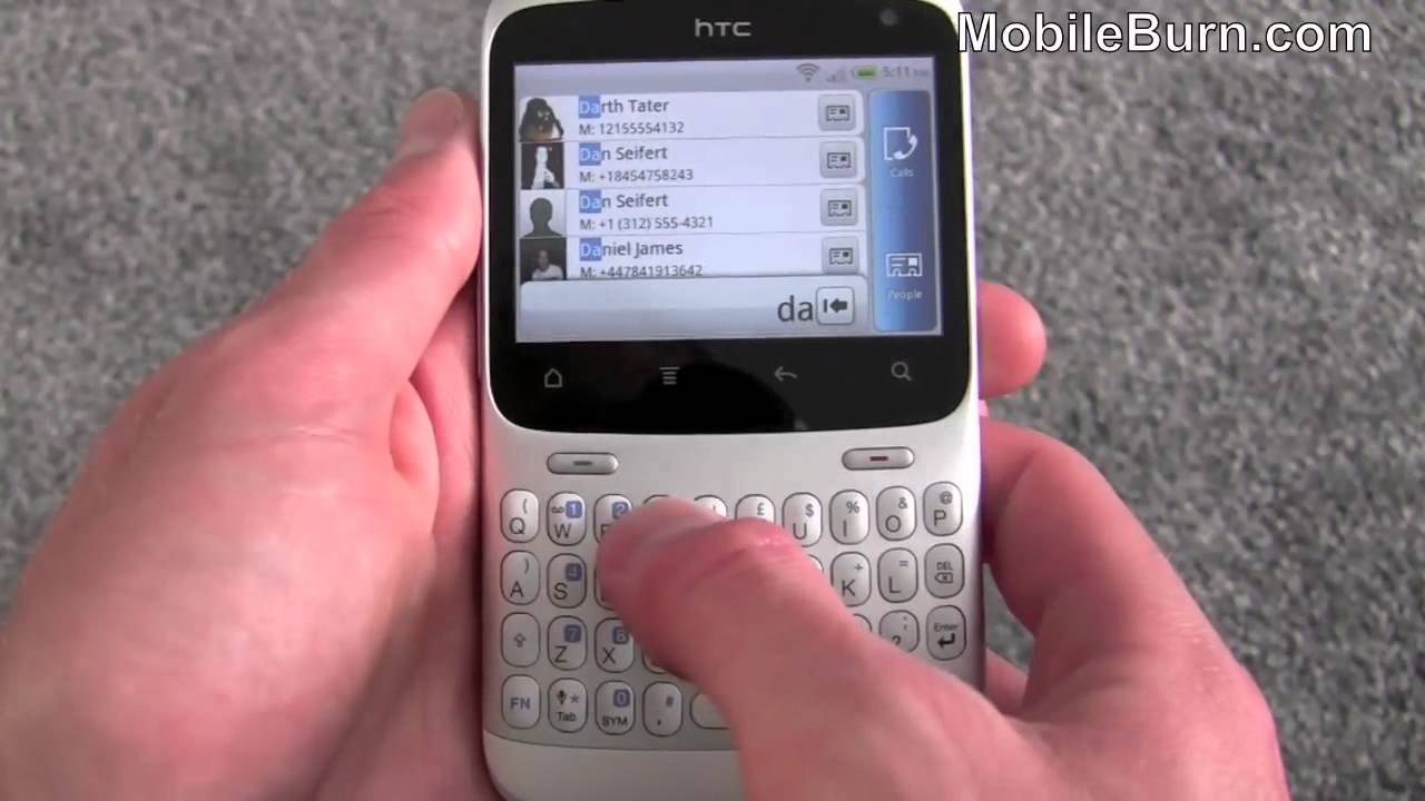 HTC ChaCha Facebook Android smartphone video review - part 1 of 2