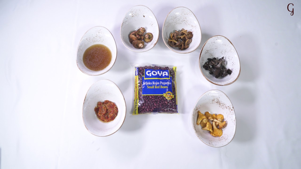 FRIJOLES ROJOS CON SETAS OTO&Ntilde;O