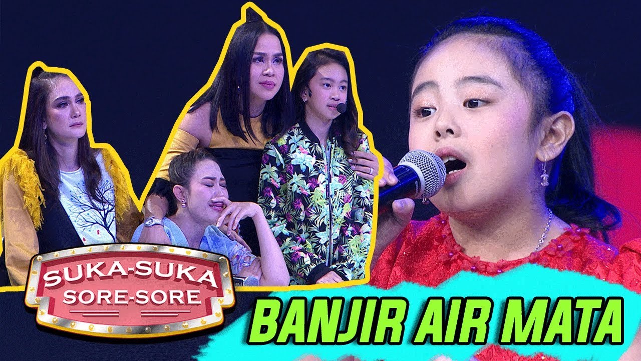 Ayu Dewi Banjir Air Mata, Saat Zahra Nyanyi [BUNDA]  - Suka Suka Sore Sore (17/1) PART 2