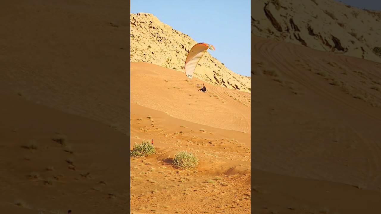 Smooth Landing | Paragliding World | Paragliding UAE | #paraglidingworld #paragliding
