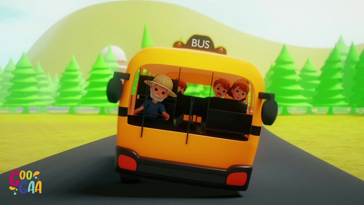 The Wheels On The Bus | Nursery Rhymes | Goo Gaa Kids Song For Children