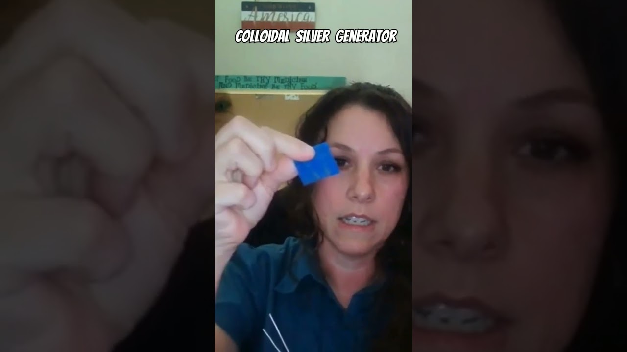 making colloidal silver #colloidalsilver #makingcolloidalsilver #colloidalsilvergenerator