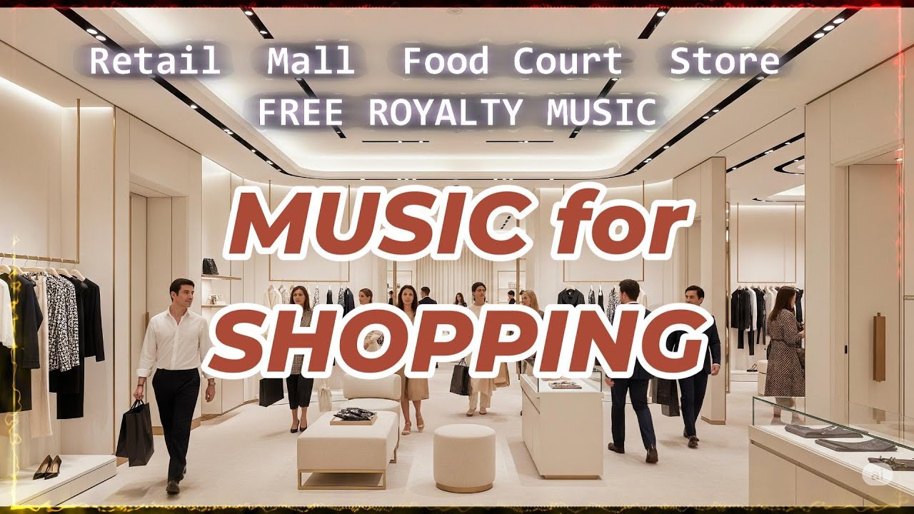Best Upbeat Retail and Shopping Mall Background Music Playlist 2025 (No Copyright & Royalty Free)