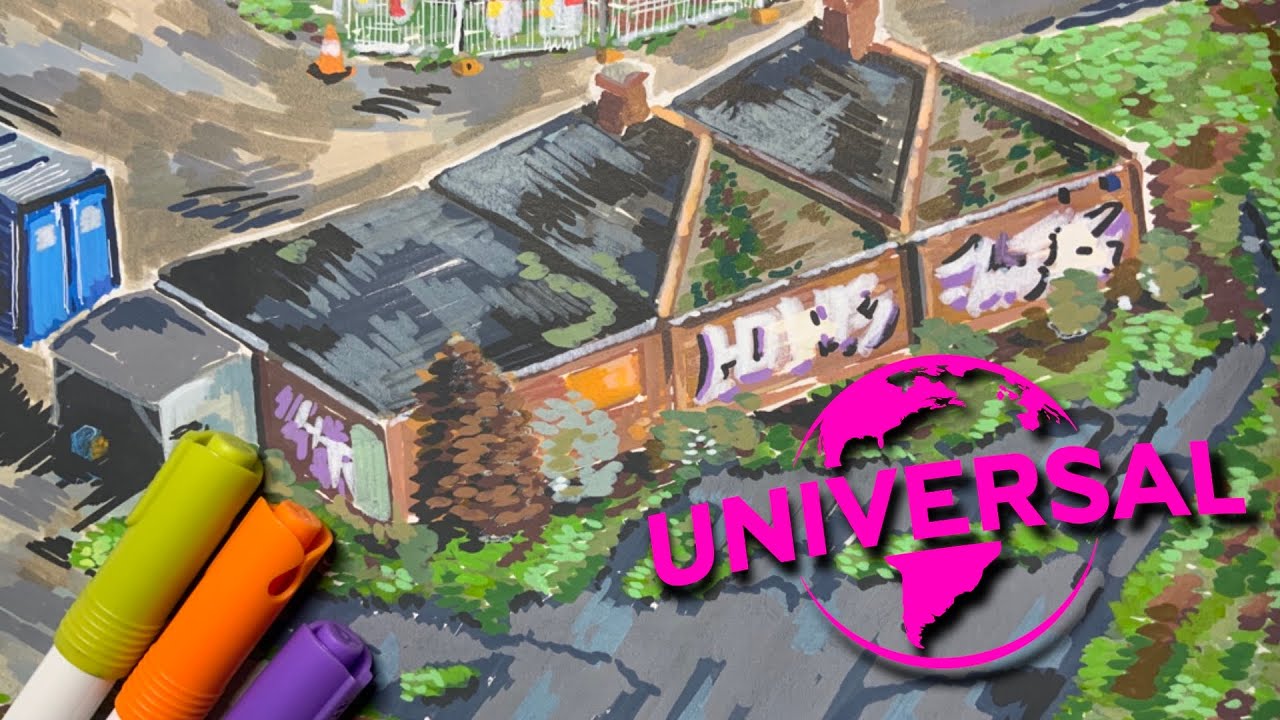 Final Look: The Old Buildings Universal UK is Replacing in 2026 (Sketch Diary)
