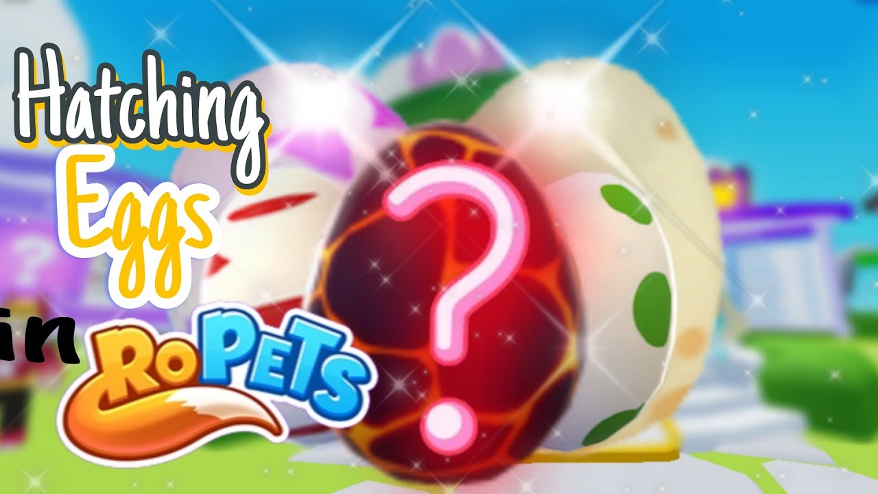 Hatching Different Eggs in RoPets | I didn't get Legendary? | Roblox |