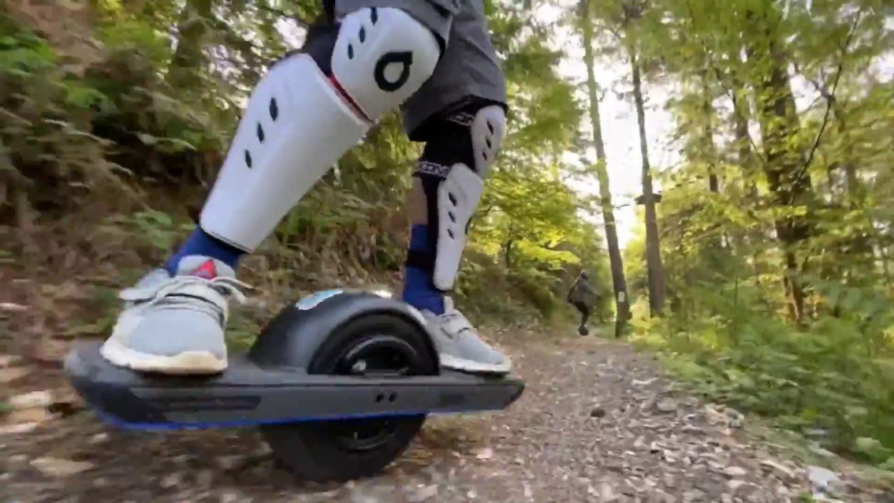 XR or Pint on my first real Trail ride in the forest on the Onewheel. Lockdown lifted.  Ride 15