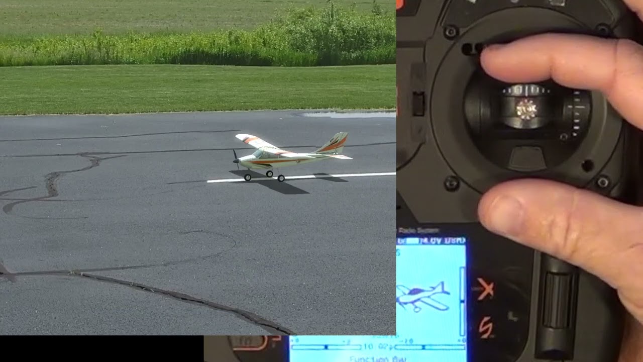 RC Flight Trimming Big TX