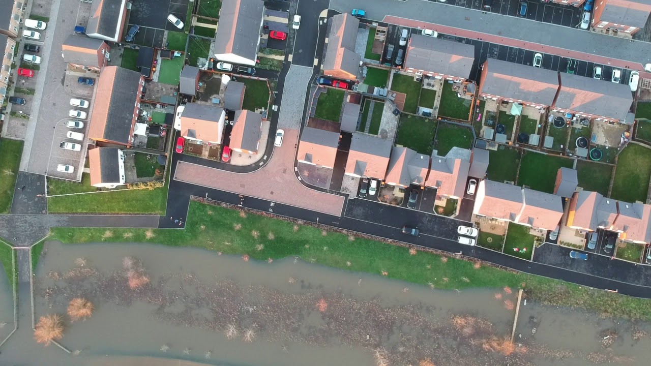 Glan Llyn floods
