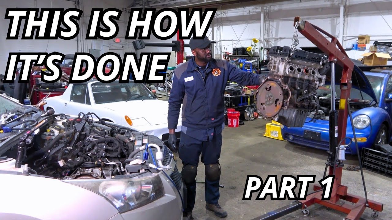 Chevrolet Cruze : Engine Removal & Replacement - Step By Step Guide - Part 1