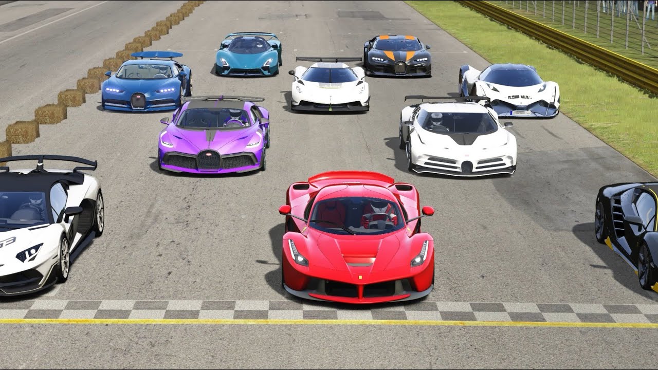 SSC Tuatara vs Hypercars at Monza Full Course