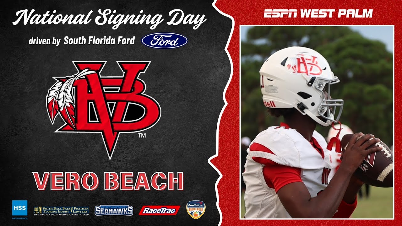 LIVE: Vero Beach National Signing Day 🖊️ | FSU, UCLA, Iowa Football Commits & More | #Football