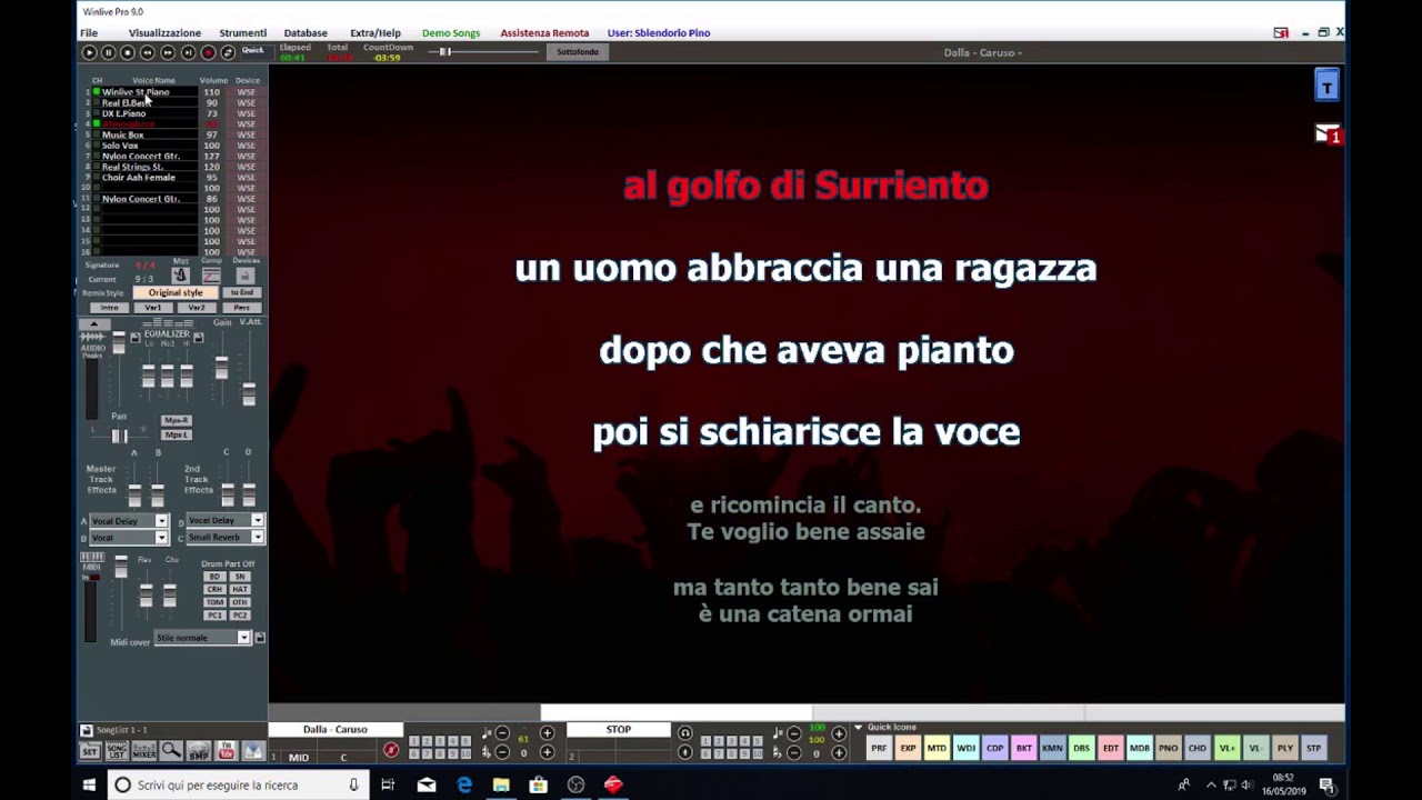 Come trasformare un midi file in audio con WinLive 9 pro