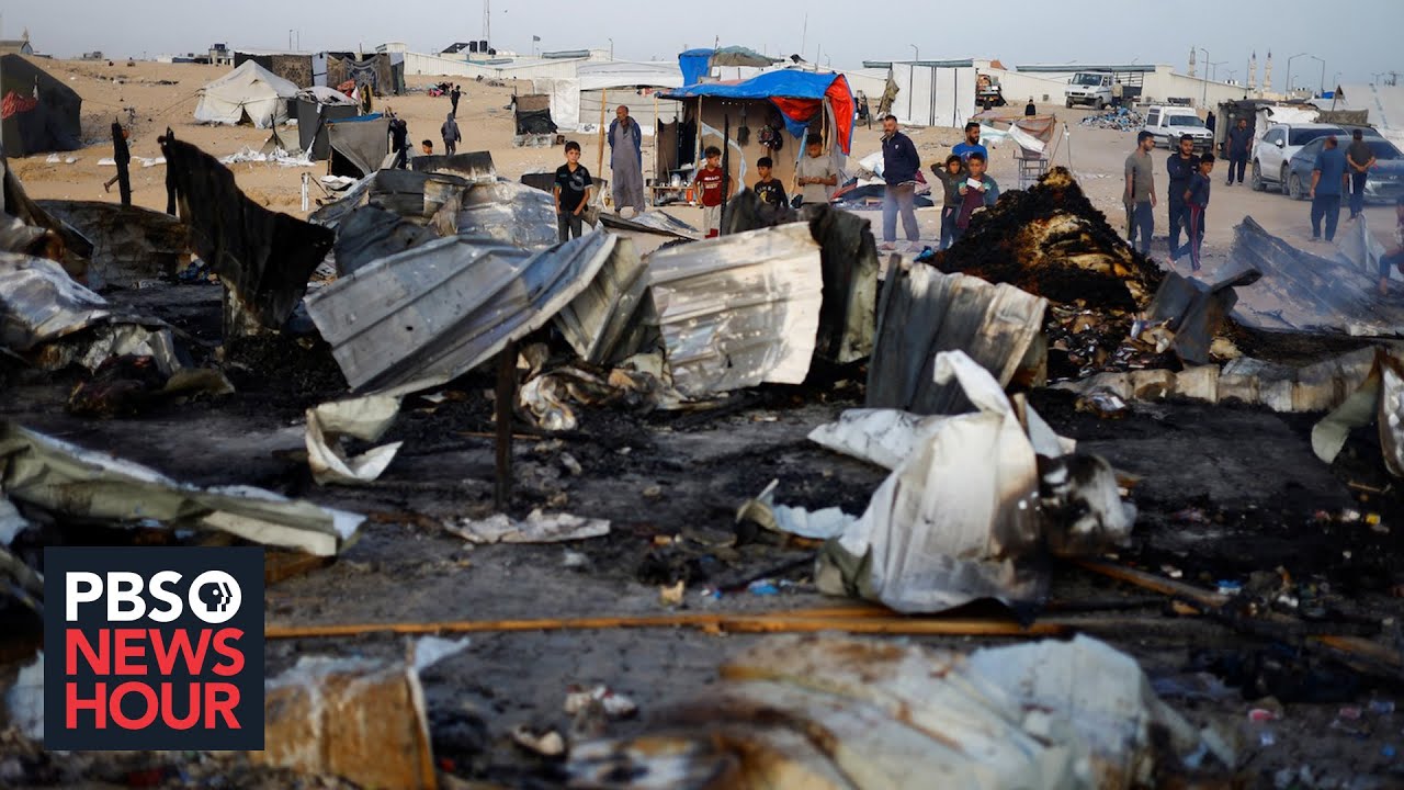 Israeli airstrike on Rafah tent camp kills 45, triggers new wave of condemnation