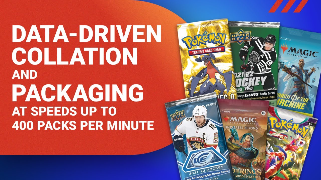 Data-Driven Card Collation and Packaging with Pack-Smart SFP-400 System
