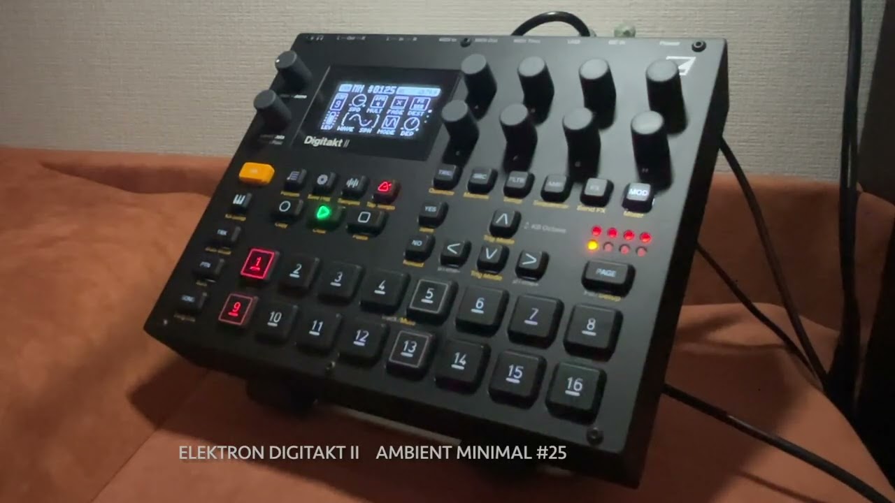 Elektron Digitakt Ⅱ   Ambient Minimal #25