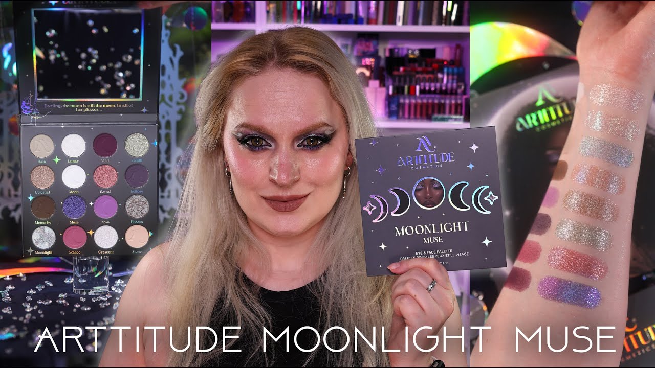 Midnight Muse by Arttitude Cosmetics | Starry Night Palette + 4 Unexpected Looks 💫