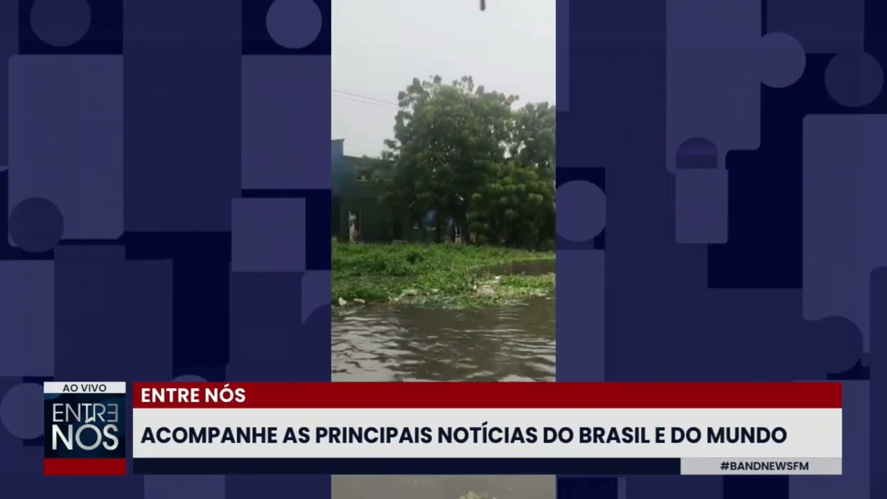 Temporal em Fortaleza provoca alagamentos e morte de adolescente