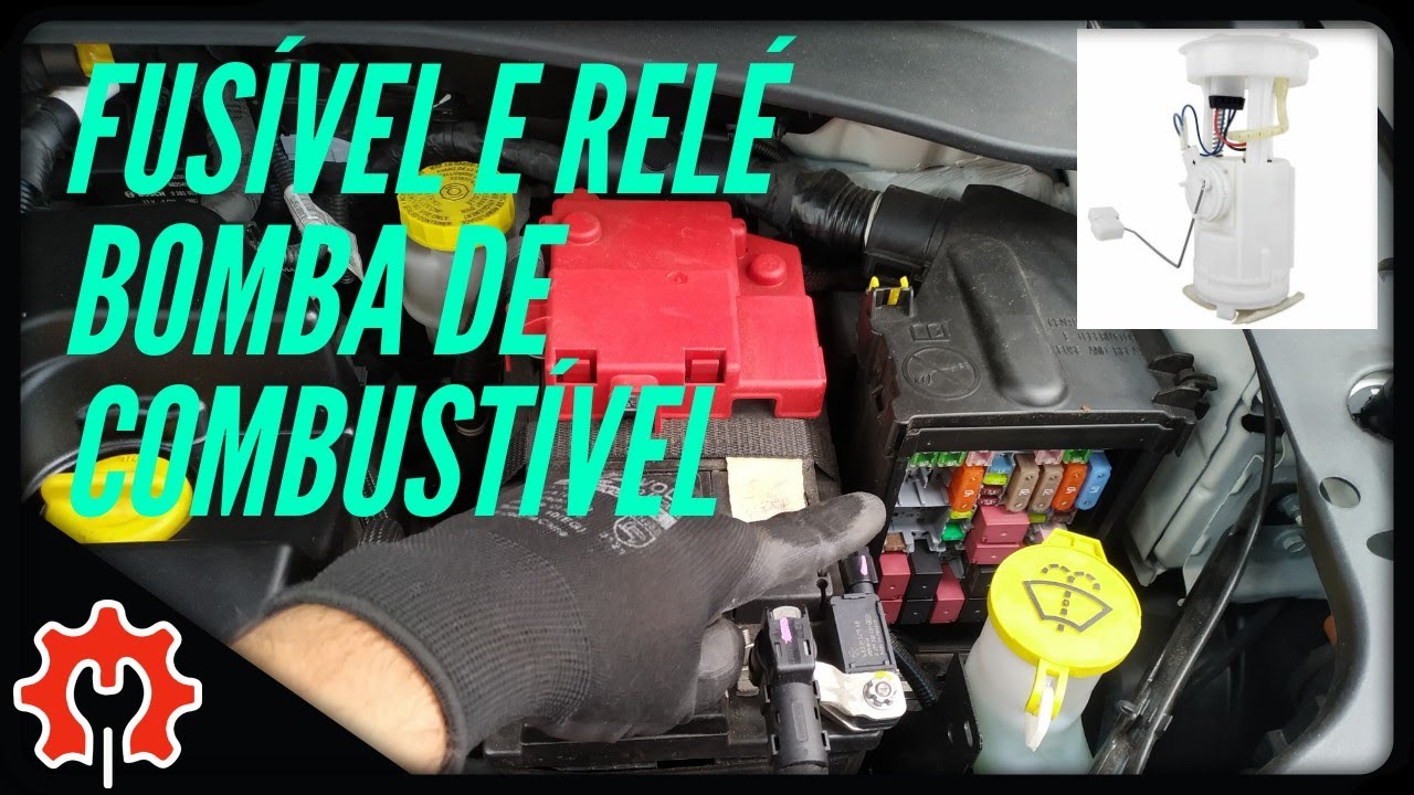 Localização do fusível e relé da Bomba de combustível Fiat Toro Jeep Renegade Jeep Compass