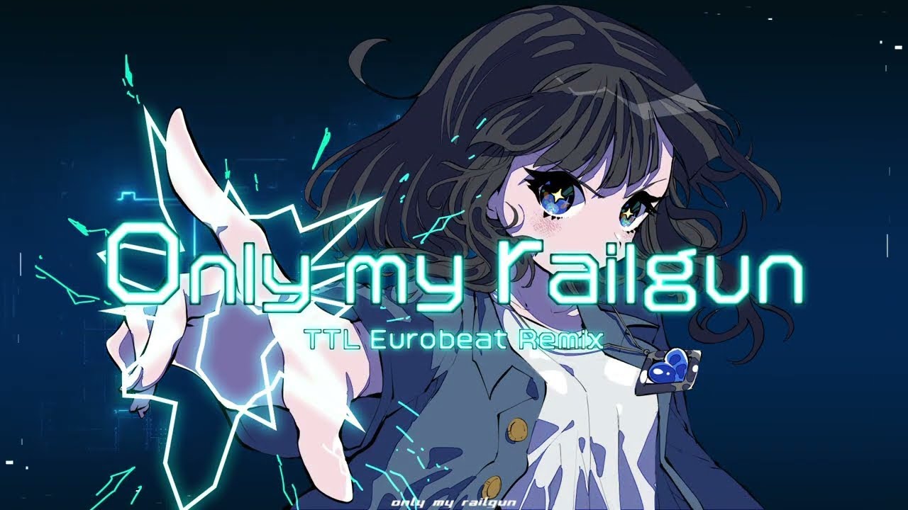 【ニコカラ】 only my railgun [TTL Eurobeat Remix] 【Onvocal】
