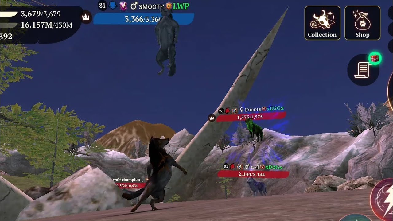 The Wolf ~ Tower Race: Savvy & Smooth vs Foodie & Noah