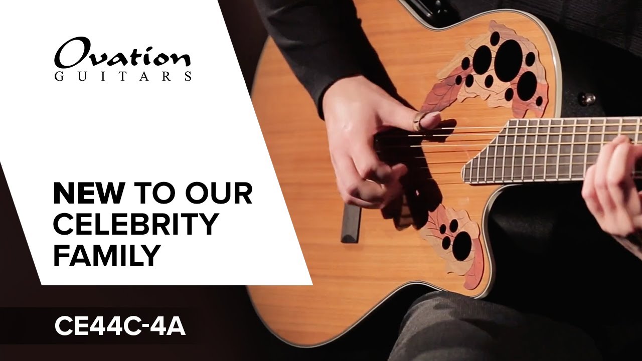 A Nylon guitar from Ovation? The brand new CE44C-4A