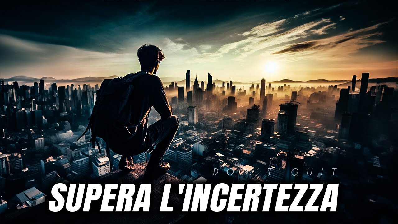 Ecco come superare l'incertezza! ASCOLTALO ogni giorno - Video Motivazionale