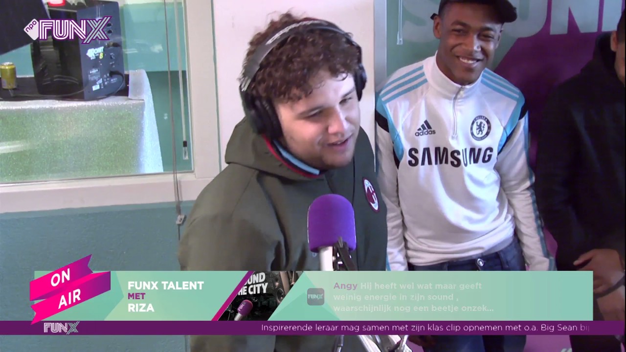 Sam J'taime - FunX Talent - The Pitch (met Adje)