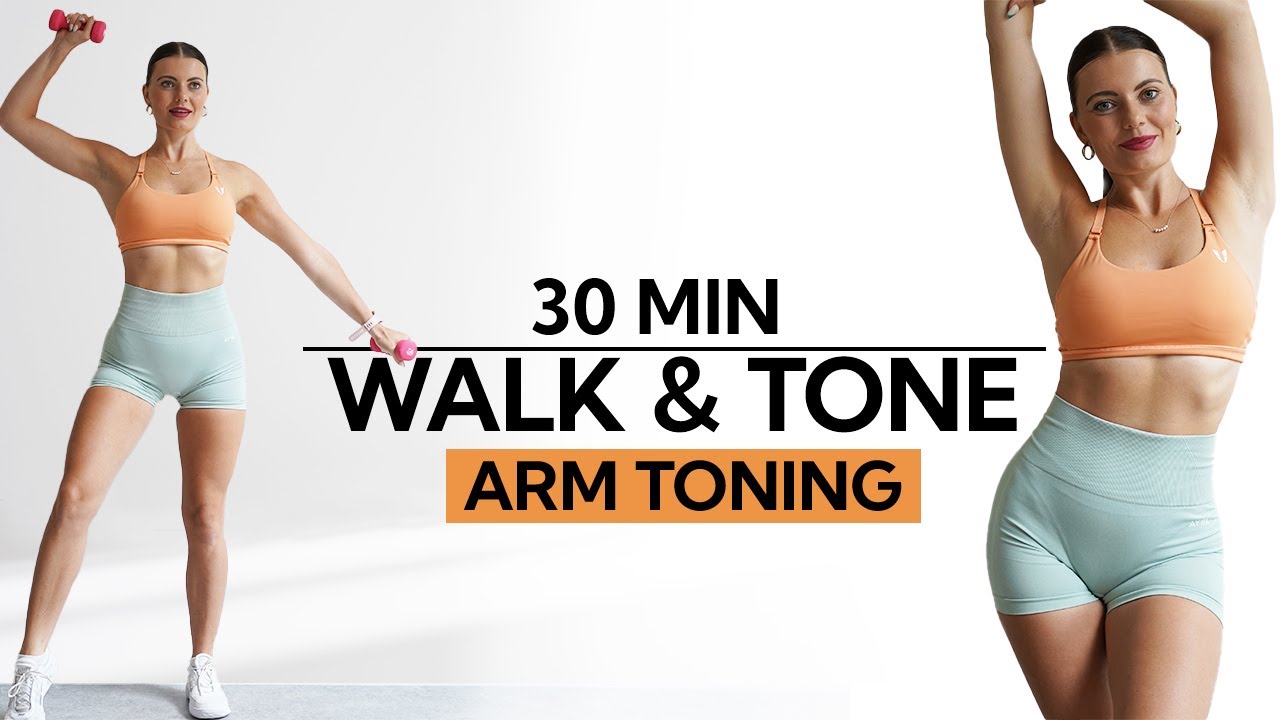 30 MIN WALK & TONE WORKOUT FOR WEIGHT LOSS- Sculpting Exercises for Fat Loss