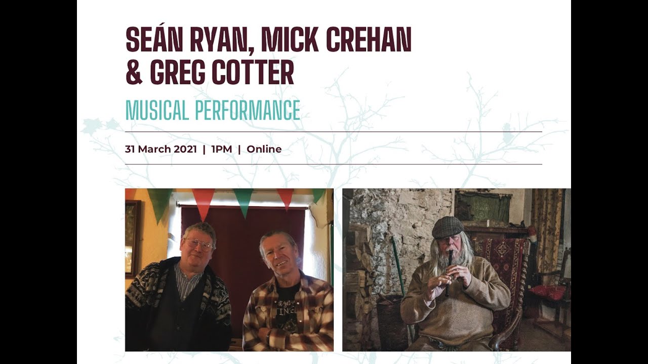Arts In Action - Seán Ryan, Mick Crehan & Greg Cotter (Exclusive recording)