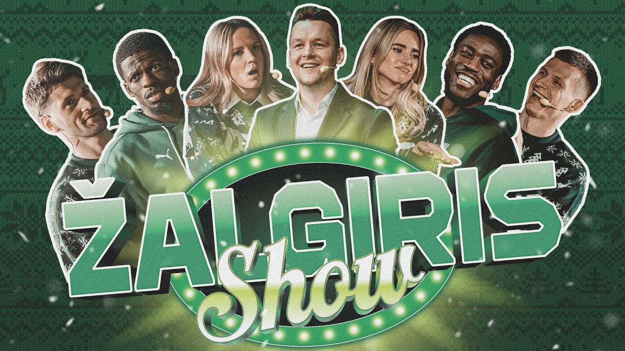 Žalgiris Show | GAMES, CHARADES, JURGAITYTĖ VS DRAGŪNAITĖ | Christmas Edition