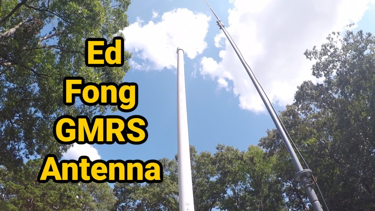 Testing my Ed Fong GMRS Antenna
