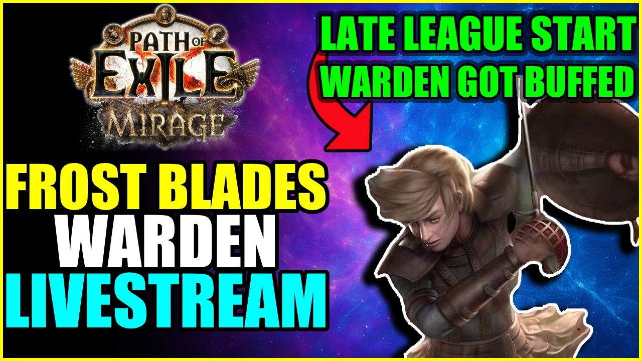 Path of Exile | Frost Blades Warden Got Buffed! Trying To relearn Poe1 (PoE 3.28 Ranger Guide)