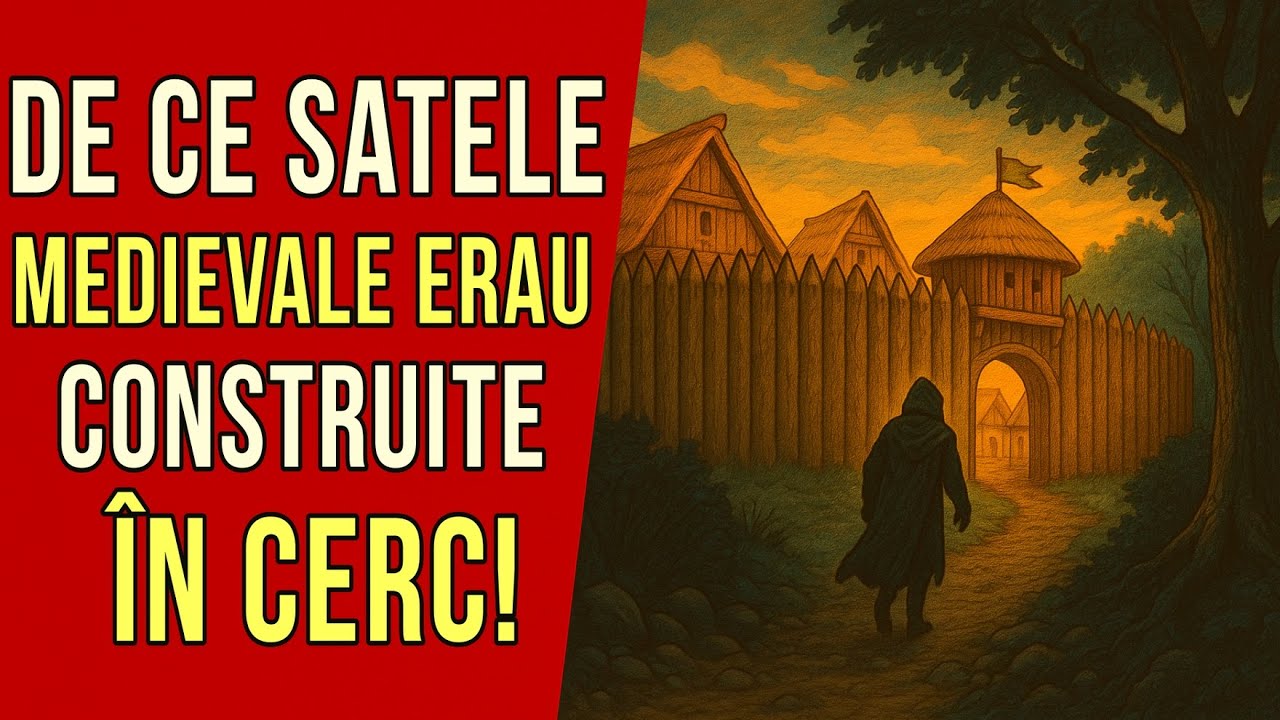 De ce satele medievale erau construite în cerc!