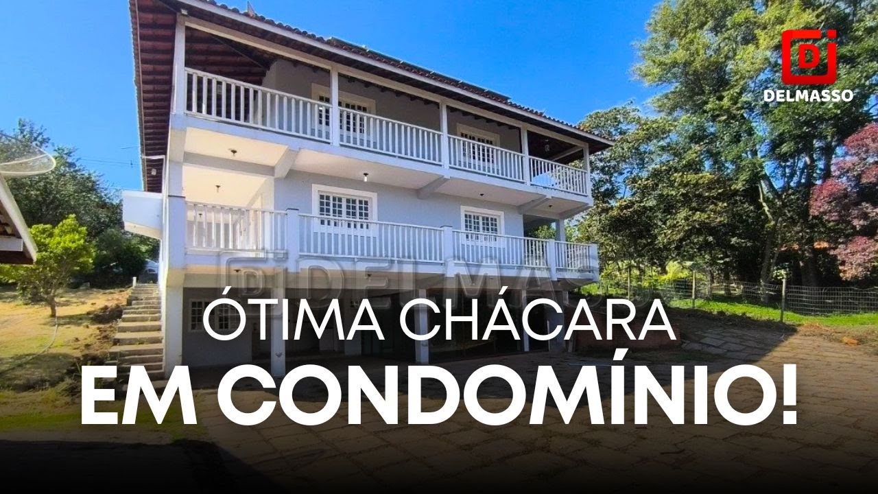 Chácara em condomínio fechado em Ibiúna-SP!