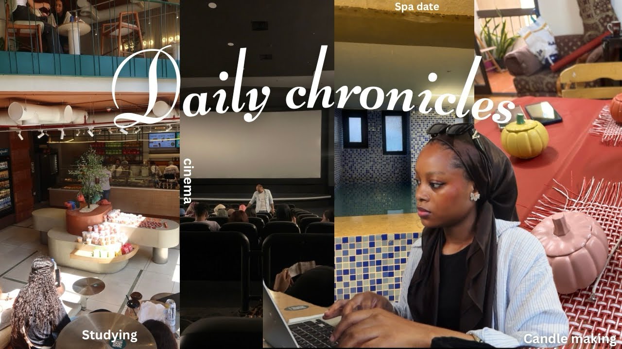 Days in Egypt: candle making, spa date, cinema, studying,etc…
