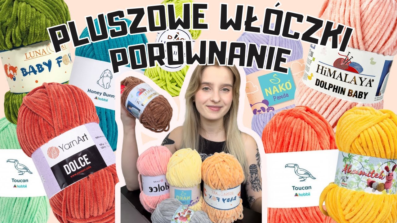 PORÓWNAŁAM WSZYSTKIE WŁÓCZKI DO MASKOTEK 😱 | Czy Himalaya Dolphin Baby jest najlepsza??