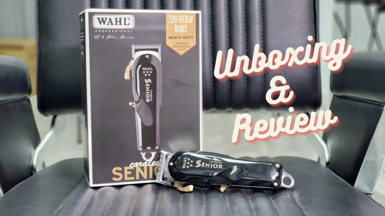 La Mejor Maquina Inalambrica| Wahl Senior Cordless Unboxing y Review