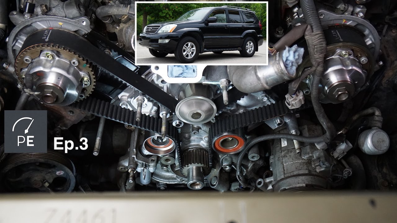 High Mileage GX470 Restoration | Ep.3 | Timing Belt, Water Pump, Valve Adjustment