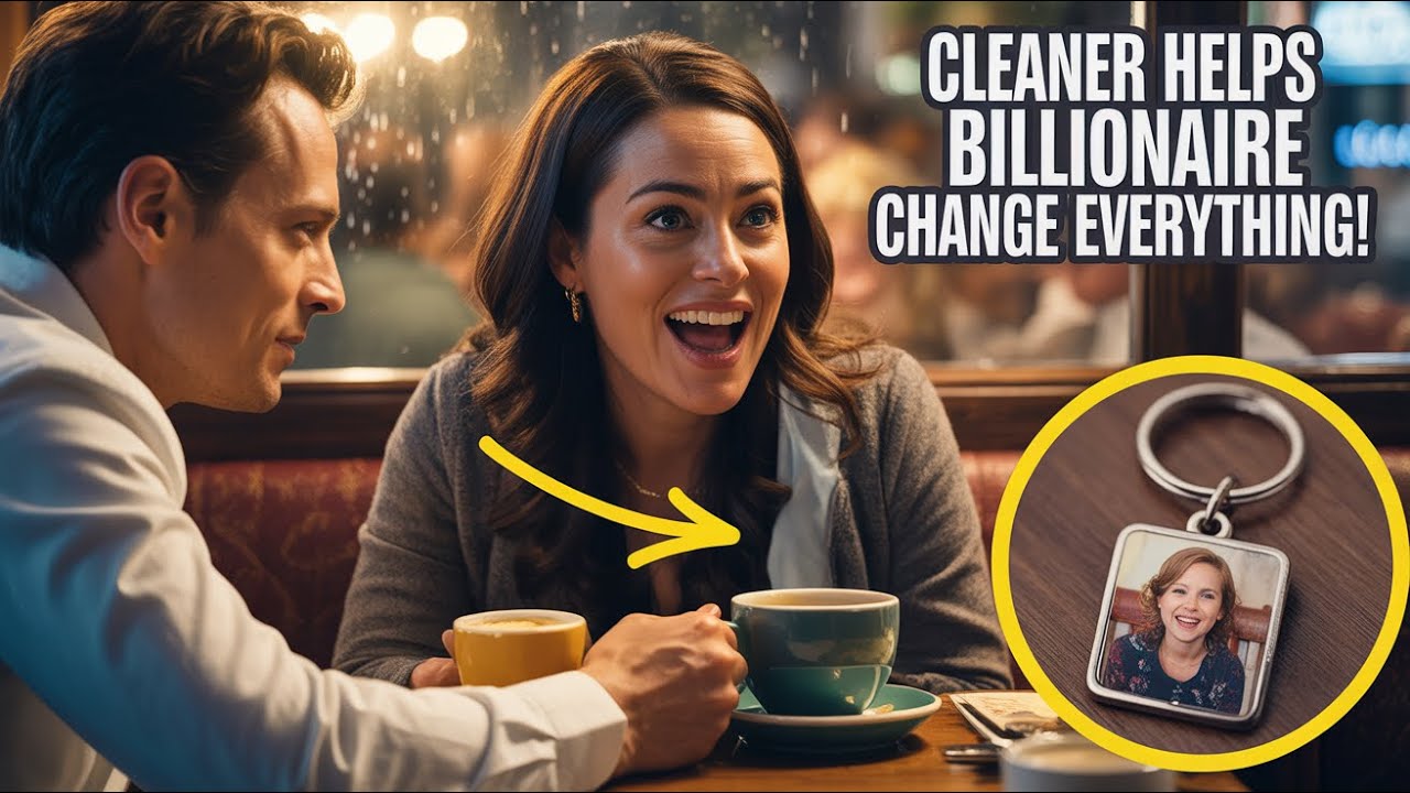 AN AMAZING CLEANER STOPPED TO HELP A STRANGER... DISCOVERED HE WAS THE BILLIONAIRE NO ONE KNEW!