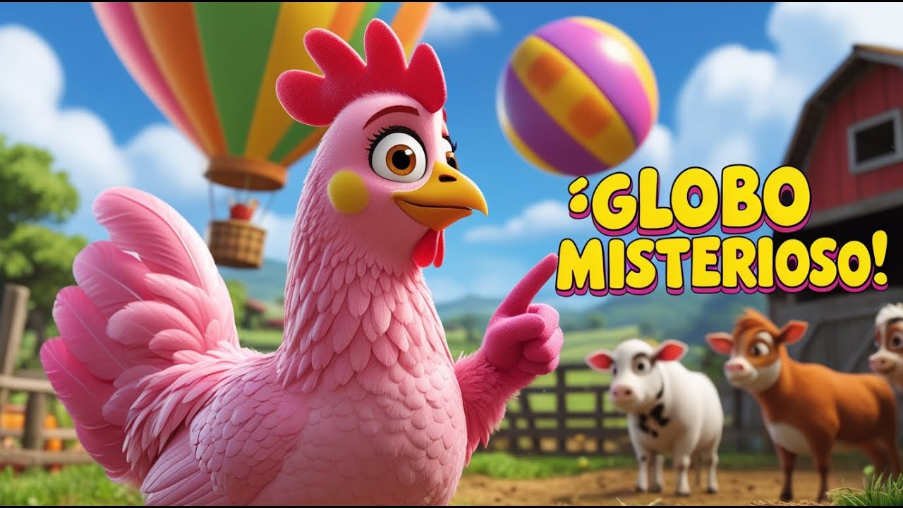 El Misterio del Globo Volador 🎈 | Gallina Rosinha