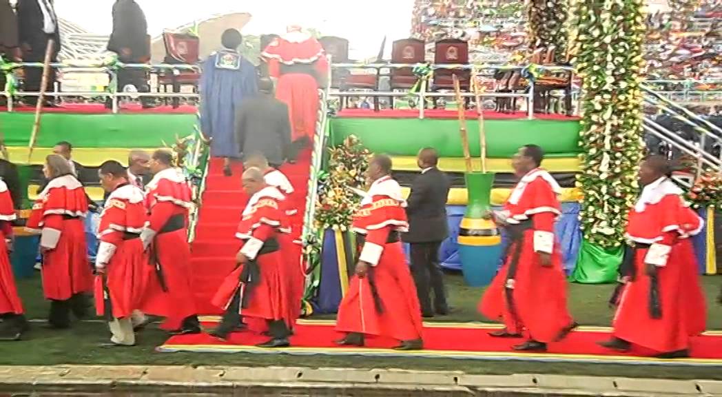 President Zuma at the Inauguration of Tanzanian President, Dr Magufuli