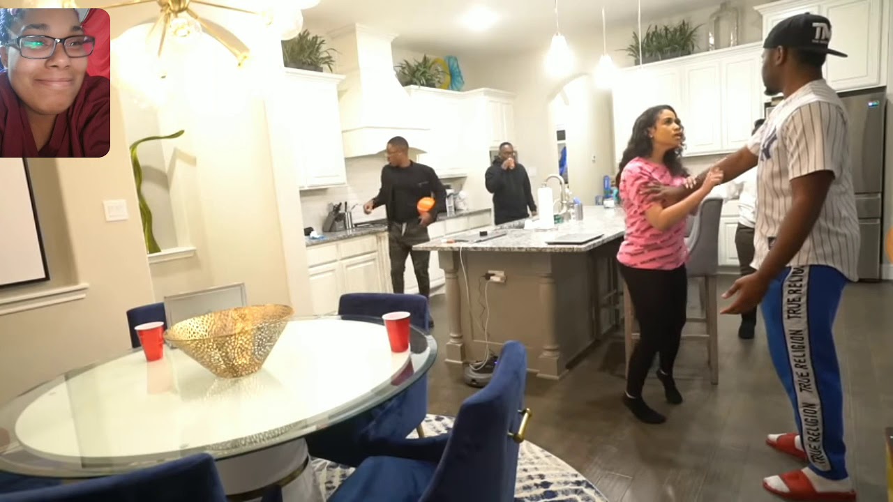 NatesLife Flirting with Bianca prank on Damien (reaction video)