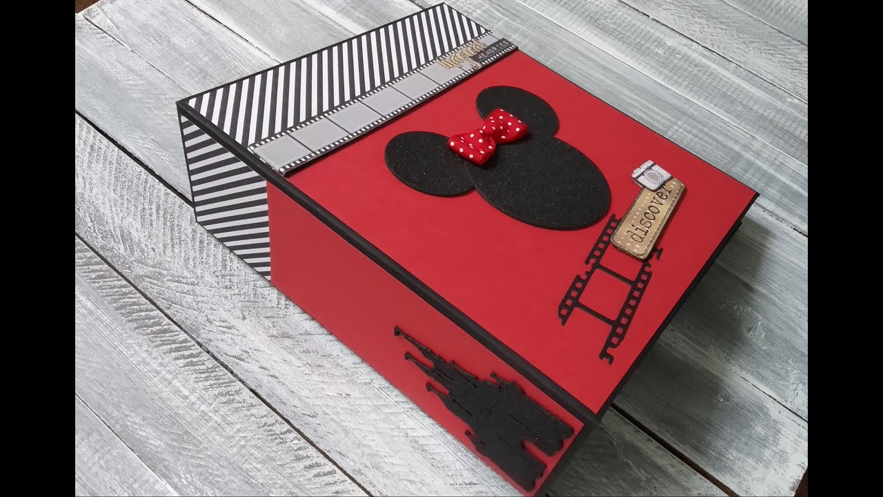 DISNEY | Scrapbook mini album | Interactive album | Remember the magic