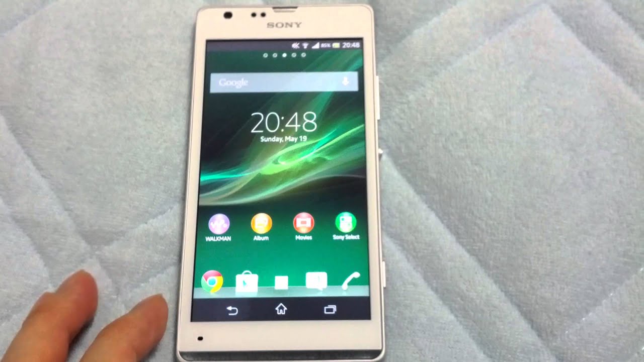 Sony Xperia SP LTE C5303 - Hands-on