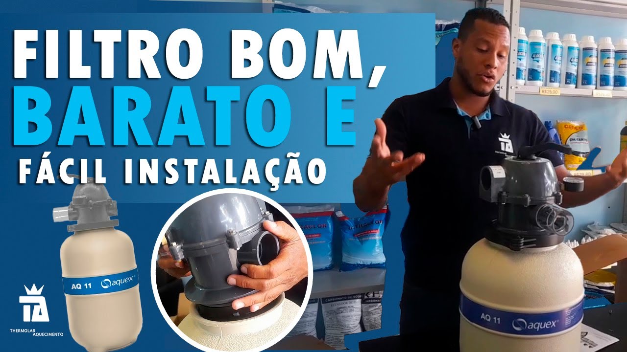 Filtro Aquex  Como instalar e Review do produto